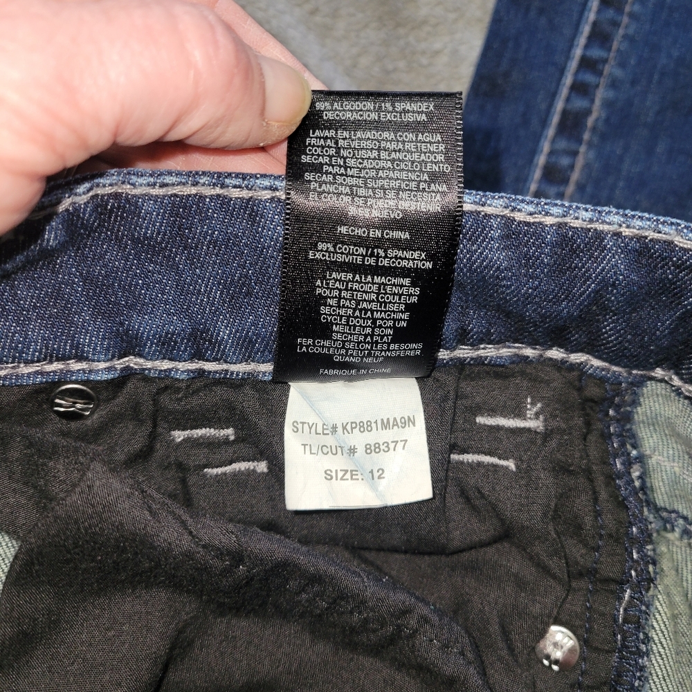 Kut from the Kloth Mid Wash Blue Bootcut Jeans - Picture 10 of 12